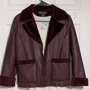 Herman Geist PS  Faux Leather Jacket